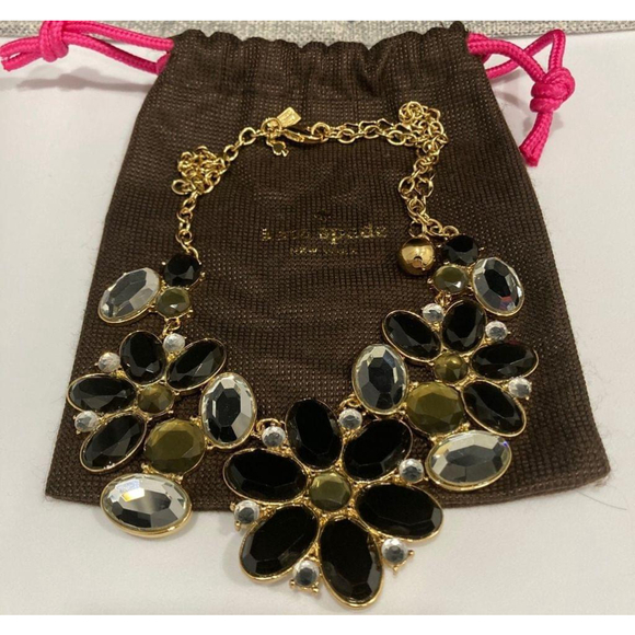 Kate Spade ♠️ Rhinestone statement necklace - Picture 8 of 8